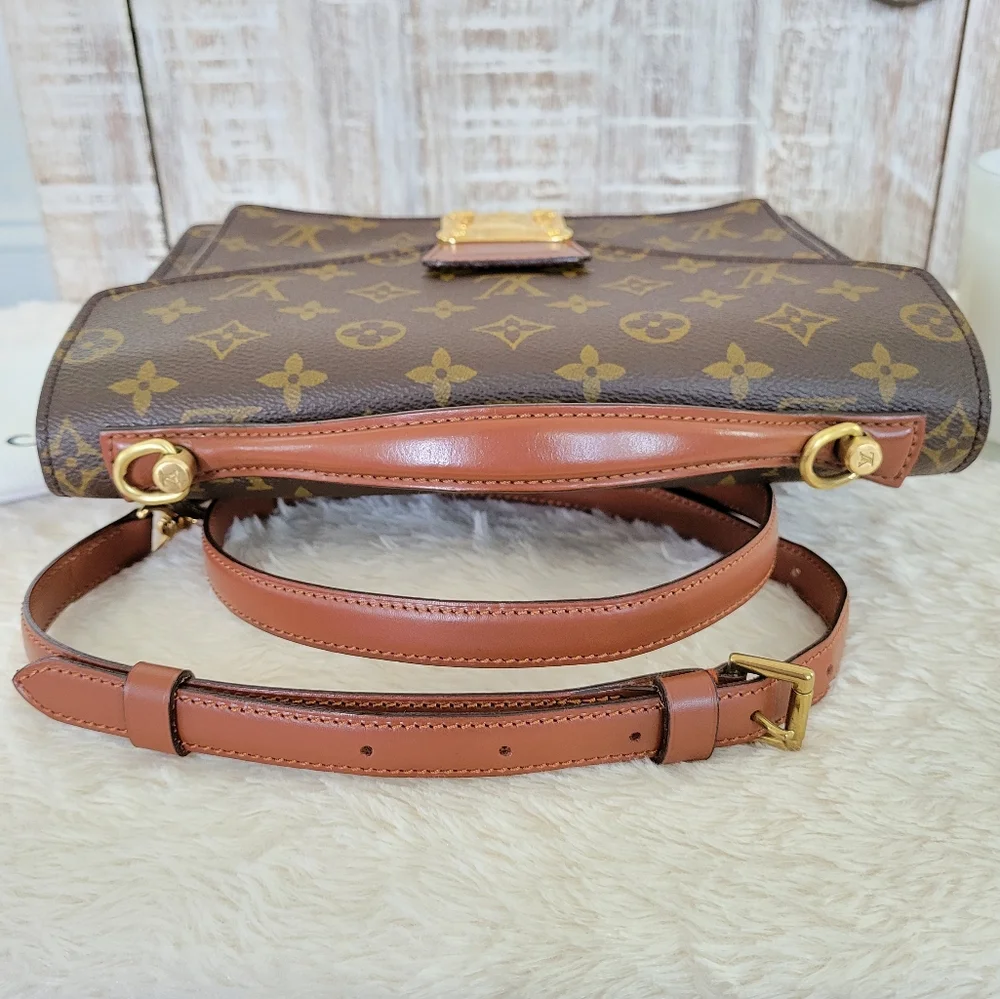 💕DISCONTINUED Very Rare Crossbody/ Shoulder Bag LOUIS VUITTON "Monceau" - Picture 8 of 16